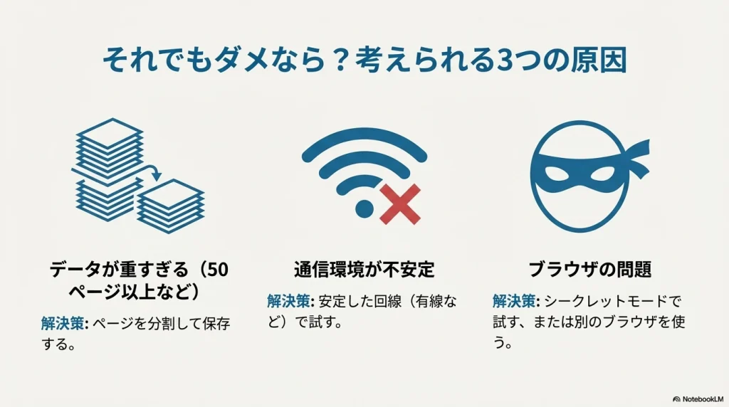 ブラウザのキャッシュクリアとシークレットモードでエラーを回避する方法